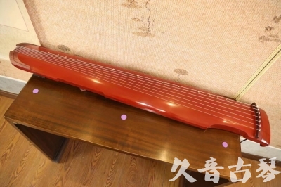 宜兰县●久音古琴  ●典藏系列 20240104[红洒金仲尼式]
